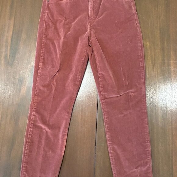 Ava mid-rise skinny corduroy: W's size 30 - Picture 2 of 5